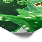 De Absint Green Fairy Poster (Hoek)