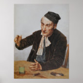 De Absinthe Drinker Poster (Voorkant)