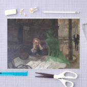 De Absinthe Drinker Tissuepapier (Craft)