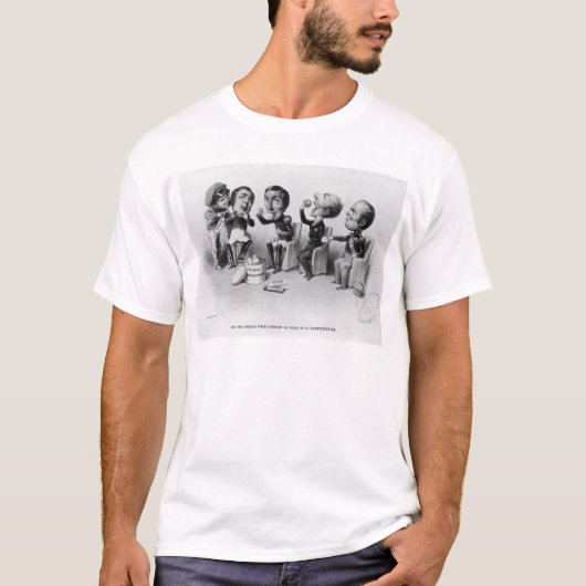 De Absolute Kings forceerde om de pil door te slik T-shirt (Voorkant)