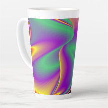De Abstracte 3D Rainbowart