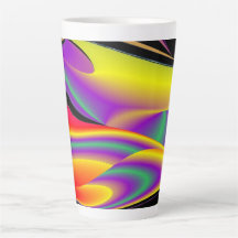 De Abstracte 3D Rainbowart