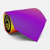 De Abstracte 3D Rainbowart Stropdas (Opgerold)