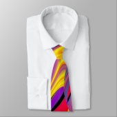 De Abstracte 3D Rainbowart Stropdas (Gebonden)