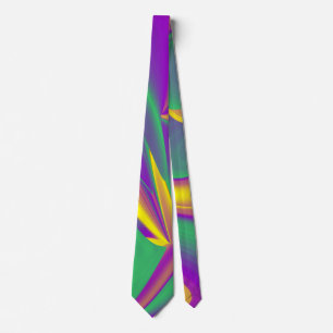 De Abstracte 3D Rainbowart Stropdas