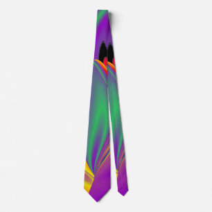 De Abstracte 3D Rainbowart Stropdas
