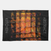 De Abstracte Art Kitchen Towel aan de muur Theedoek (Horizontaal)