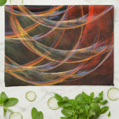 De Abstracte Art Kitchen Towel breken Theedoek (Gevouwen)