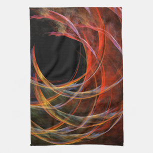 De Abstracte Art Kitchen Towel breken Theedoek