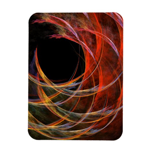 De Abstracte Art Premium Magnet breken Magneet (Verticaal)