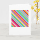 De abstracte Arty Kaart van Groeten - Diagonale (Gele Bloem)