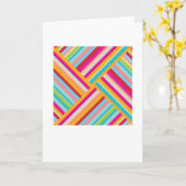 De abstracte Arty Kaart van Groeten - Gekleurde (Gele Bloem)