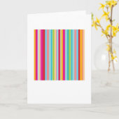 De abstracte Arty Kaart van Groeten - Verticale (Gele Bloem)