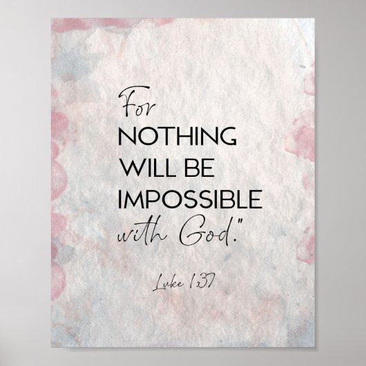 De Abstracte Bijbelse muur Poster (Voorkant)