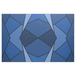 De abstracte Blauwe Stof van de Vormen van