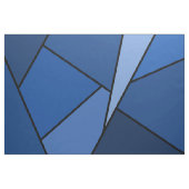 De abstracte Blauwe Stof van de Vormen van (Fat Quarter)