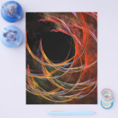 De Abstracte cirkelbrochure breken Flyer (Enkel)