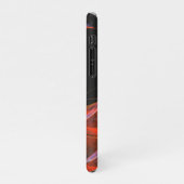 De Abstracte cirkelkunst doorbreken iPhone Hoesje (Linkerkant)