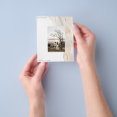 De Abstracte Foto van de begroting sparen de Datum Flyer (Hand)