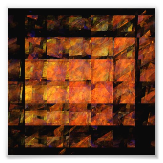 De Abstracte foto van de Kunst van de muur drukt Afdruk (Voorkant)