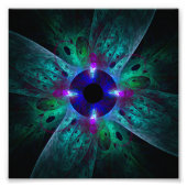 De Abstracte foto van de Kunst van het Oog Afdruk (Voorkant)