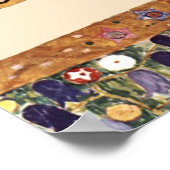 De Abstracte Gustav-klimt-boom Poster (Hoek)