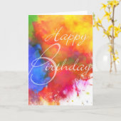 De abstracte Kaart van de Verjaardag van de (Gele Bloem)