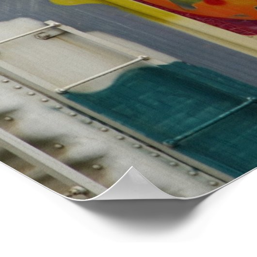 De Abstracte kant. Poster (Hoek)