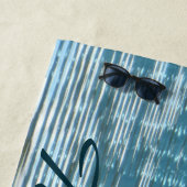 De Abstracte keukenhanddoek van de Bezinking van d Strandlaken (In situ)