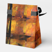 De Abstracte kunst aan de muur Bedankdoosjes (Achterkant)