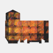 De Abstracte kunst aan de muur Bedankdoosjes (Uitgevouwen)