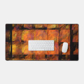 De Abstracte kunst aan de muur Bureaumat (Keyboard & Muis)