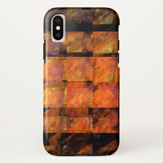 De Abstracte kunst aan de muur Case-Mate iPhone Case (Achterkant)