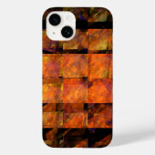 De Abstracte kunst aan de muur Case-Mate iPhone Case (Achterkant)