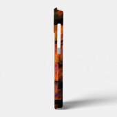 De Abstracte kunst aan de muur Case-Mate iPhone Case (Achterkant / Links)