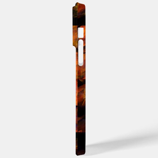 De Abstracte kunst aan de muur Case-Mate iPhone Case (Achterkant / Links)