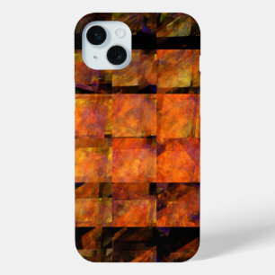De Abstracte kunst aan de muur iPhone 15 Mini Hoesje