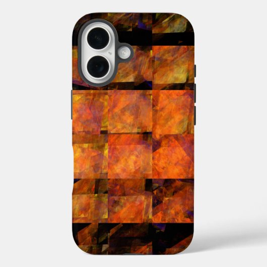 De Abstracte kunst aan de muur Case-Mate iPhone Case (Achterkant)