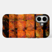 De Abstracte kunst aan de muur Case-Mate iPhone Case (Achterkant (horizontaal))