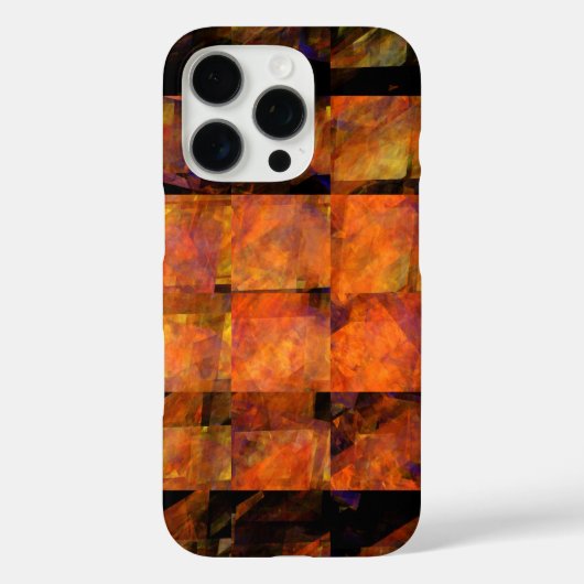 De Abstracte kunst aan de muur Case-Mate iPhone Case (Achterkant)