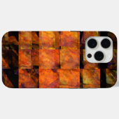 De Abstracte kunst aan de muur Case-Mate iPhone Case (Achterkant (horizontaal))