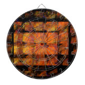 De Abstracte kunst aan de muur Dartbord (Voorkant)
