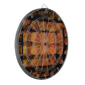 De Abstracte kunst aan de muur Dartbord (Voorkant Links)