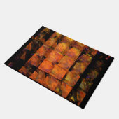 De Abstracte kunst aan de muur Deurmat (Schuin)