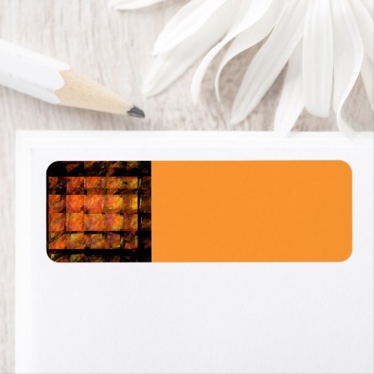 De Abstracte kunst aan de muur Etiket (Insitu)