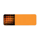 De Abstracte kunst aan de muur Etiket (Voorkant)