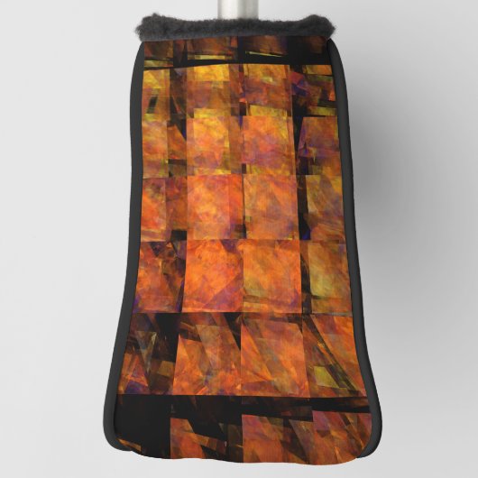 De Abstracte kunst aan de muur Golfheadcover (Draai 90)