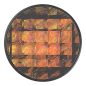 De Abstracte kunst aan de muur Hockey Puck (Voorkant)