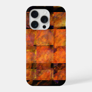 De Abstracte kunst aan de muur iPhone 15 Pro Case