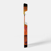 De Abstracte kunst aan de muur iPhone Hoesje (Linkerkant)